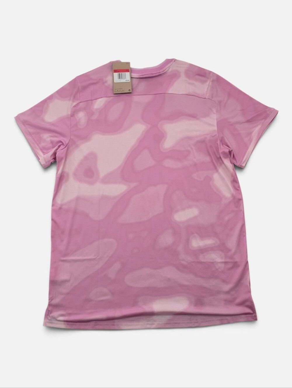 Nike Dri-Fit Court Advantage Tie-Dye Tennis Shirt Pink (Mens L) - Picture 2 of 3